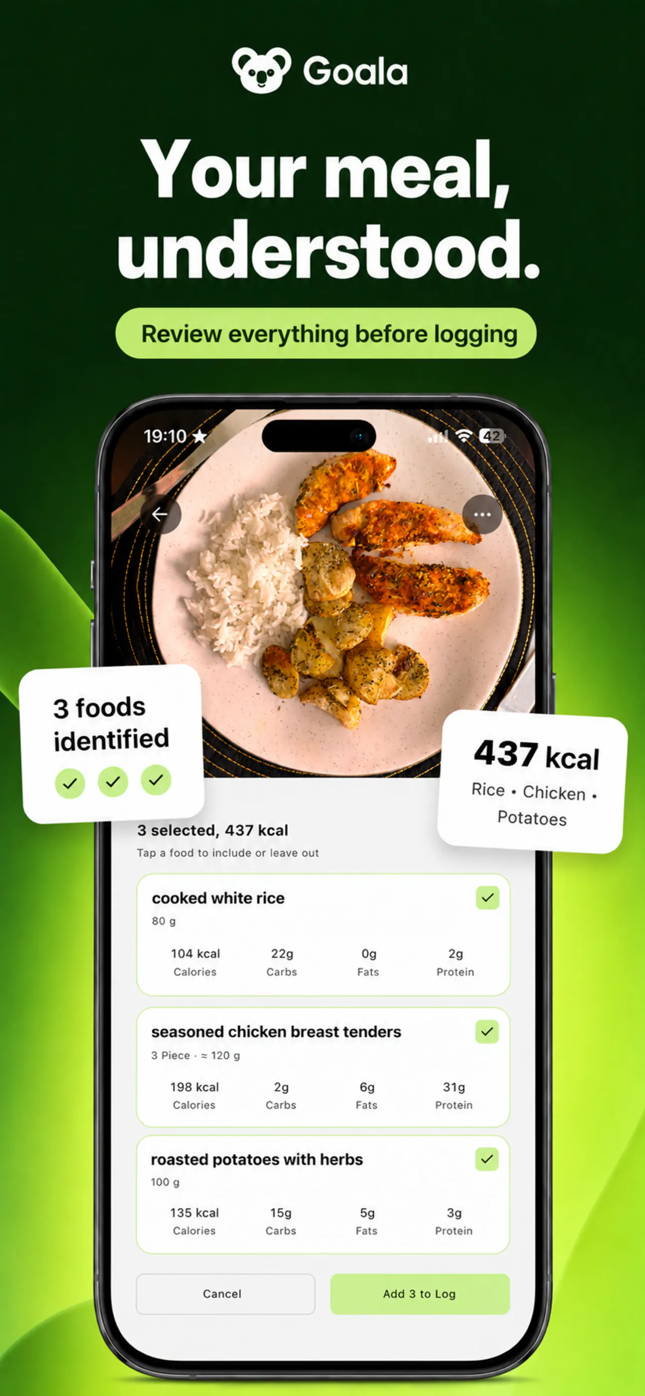 Goala — GLP-1 & Nutrition Tracker gallery image