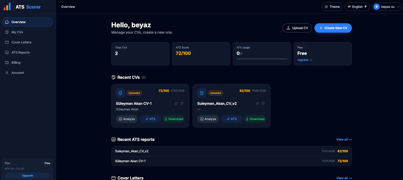 ATS Scorer screenshot 3
