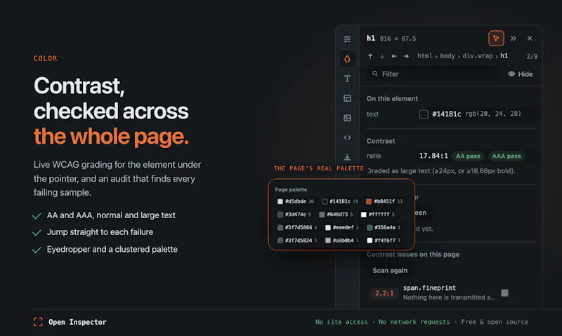Open Inspector screenshot 8