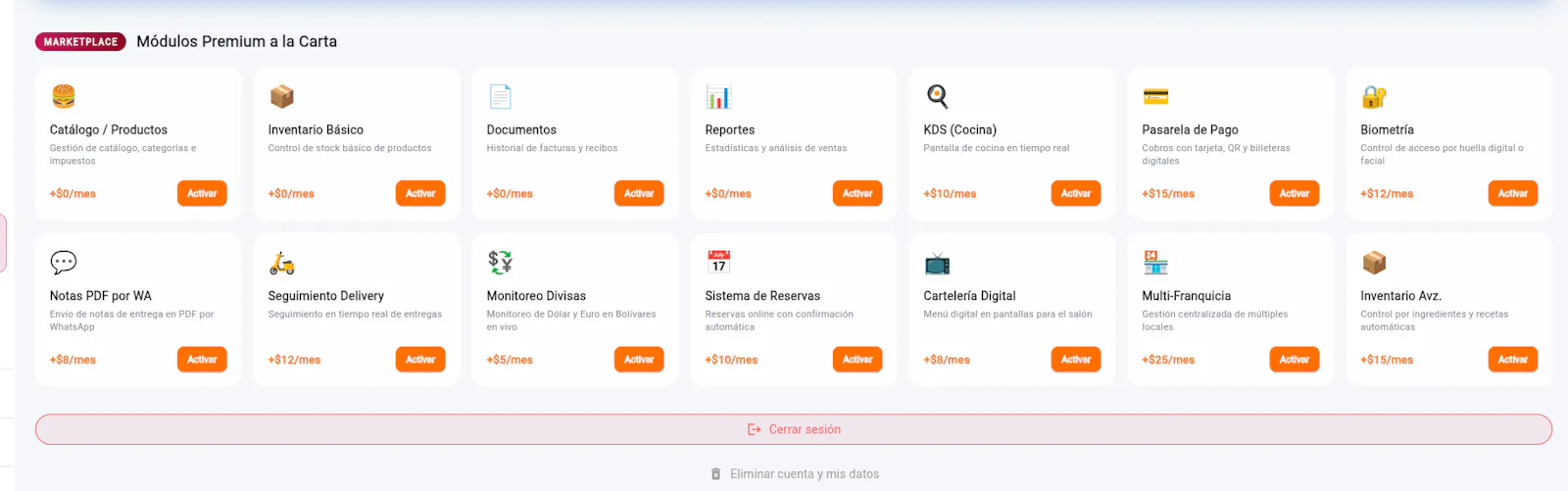 Multi Tenan Restaurante screenshot 2