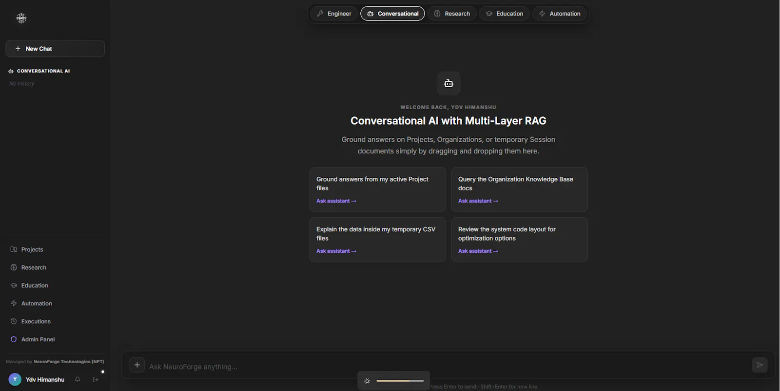 NeuroForge screenshot 1