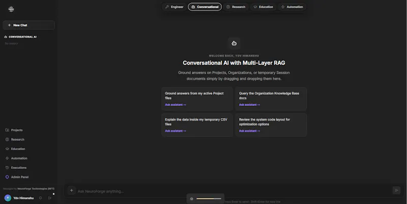 NeuroForge screenshot 1