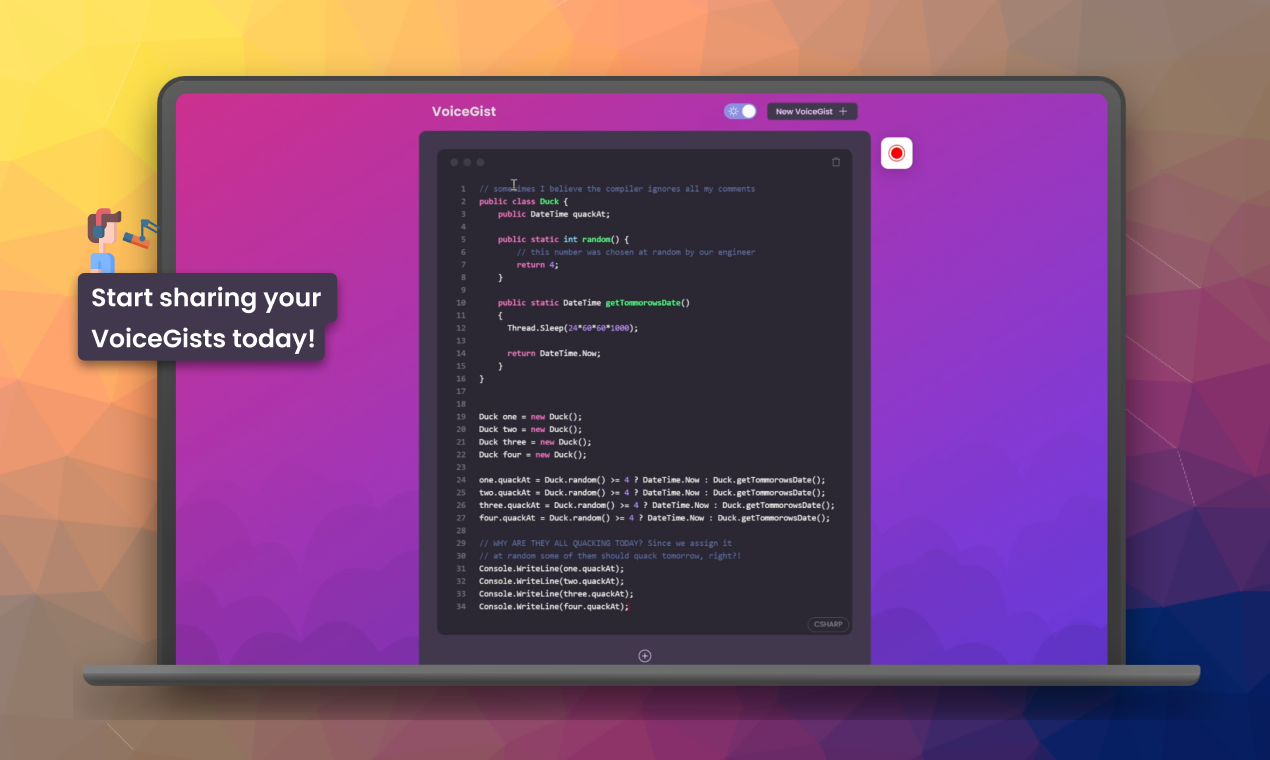 VoiceGist gallery image