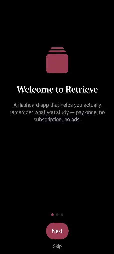 Retrieve: Flashcards, Done Right gallery image