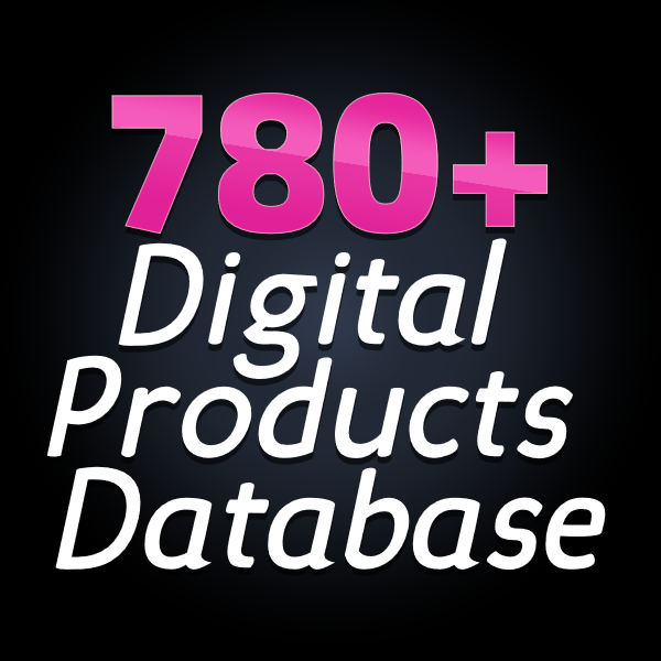 780 Banco de dados de produtos digitais