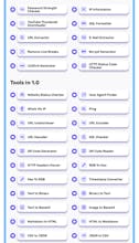 WebTools website with 100+ tools. gallery image