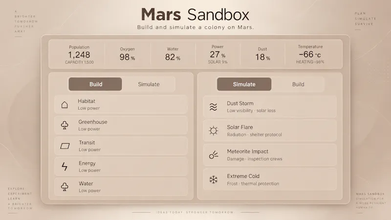 Mars Sandbox screenshot 3