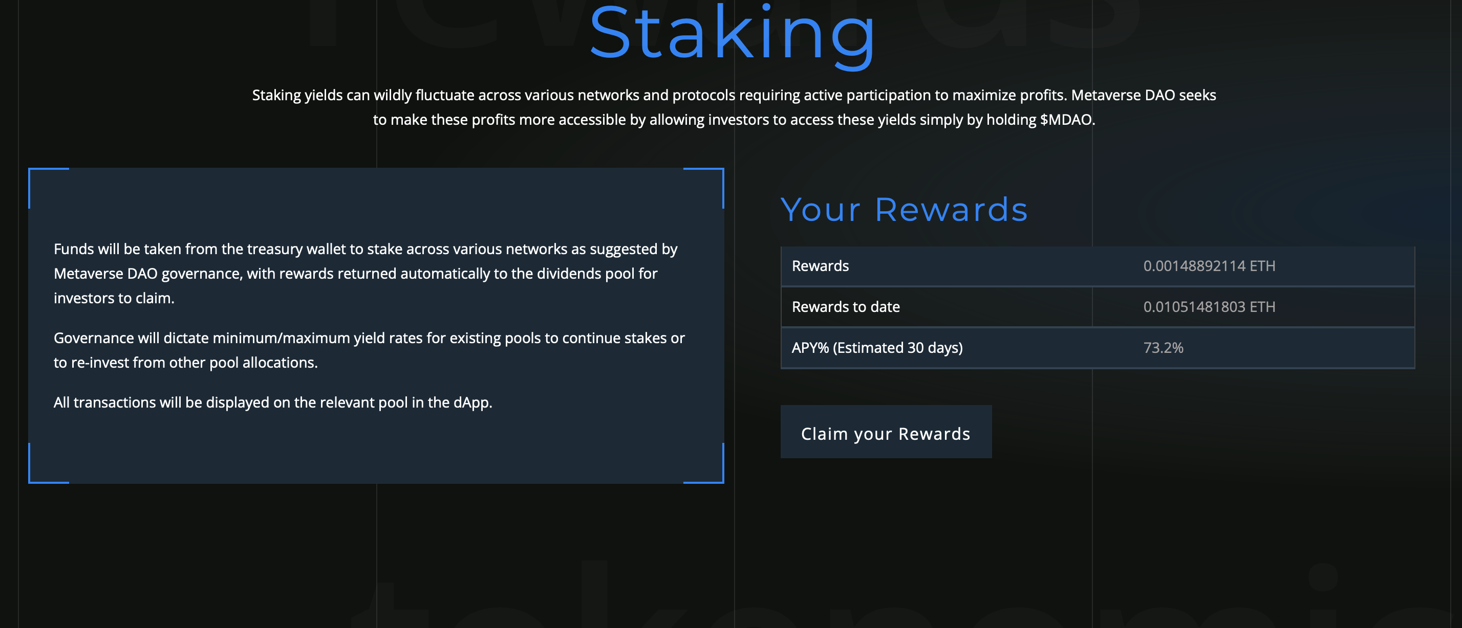 Metaverse DAO gallery image