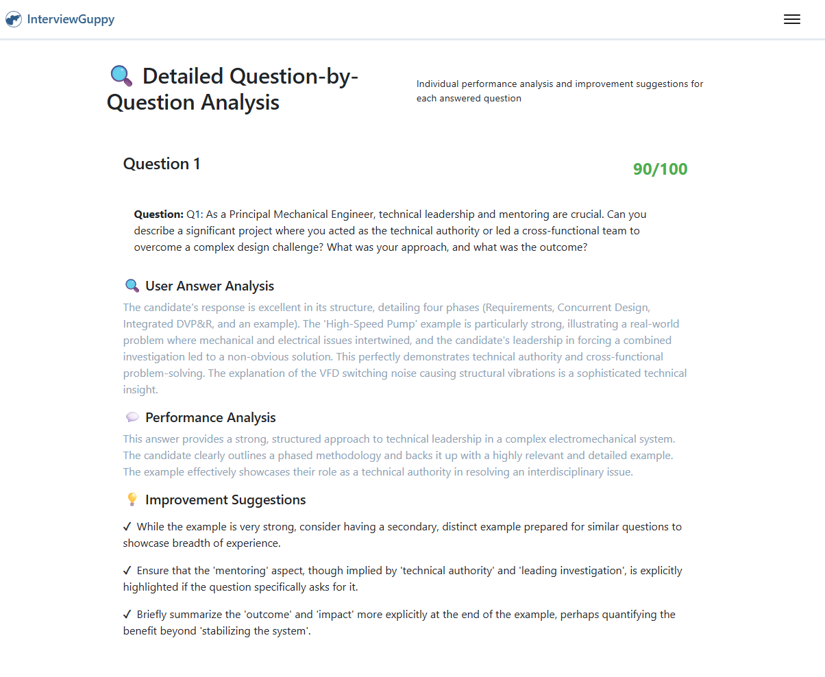 InterviewGuppy - Interview prep tool gallery image