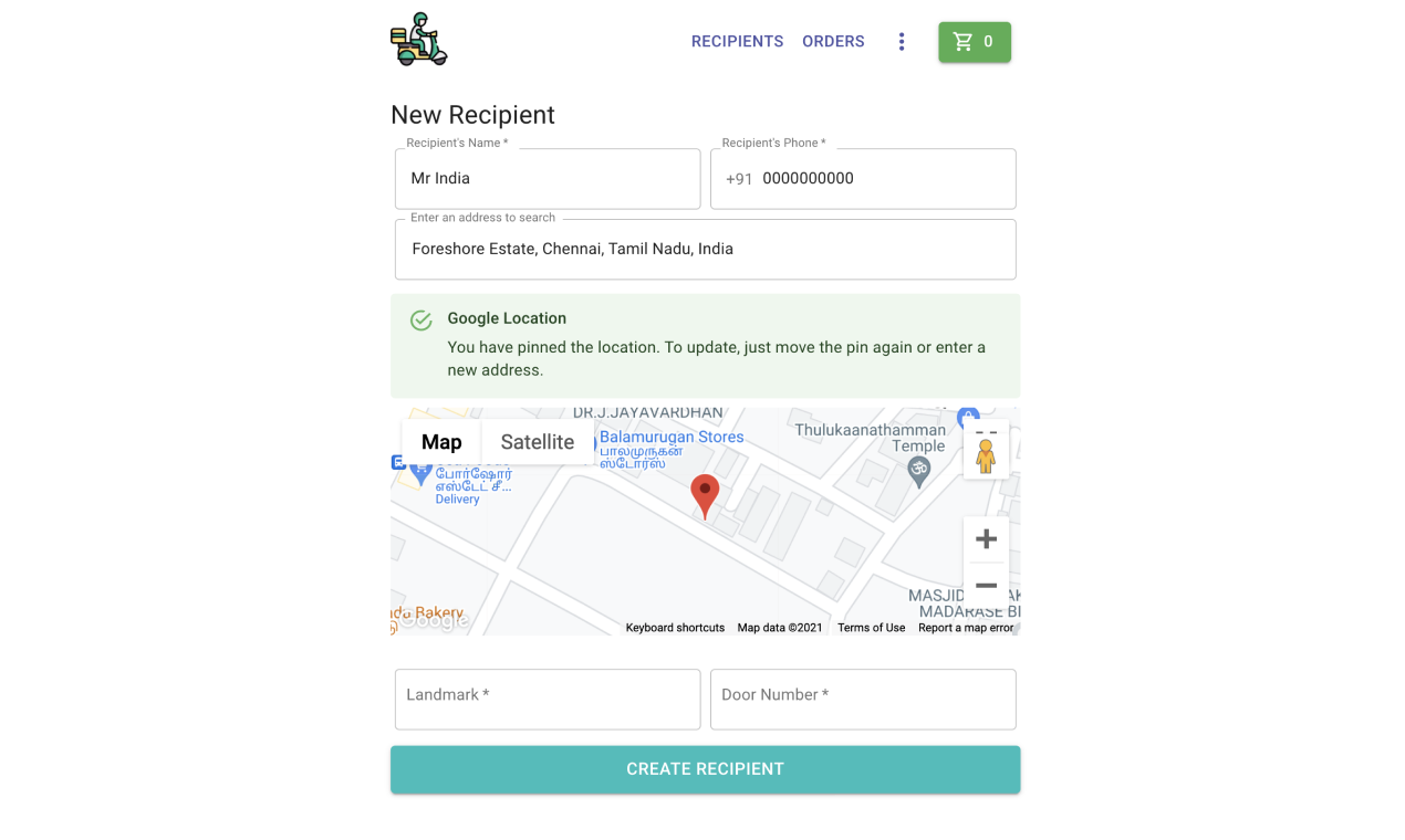 FoodtoIndia gallery image