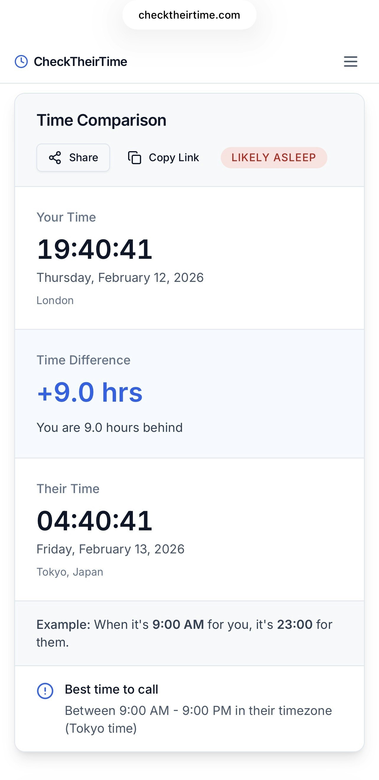 CheckTheirTime gallery image