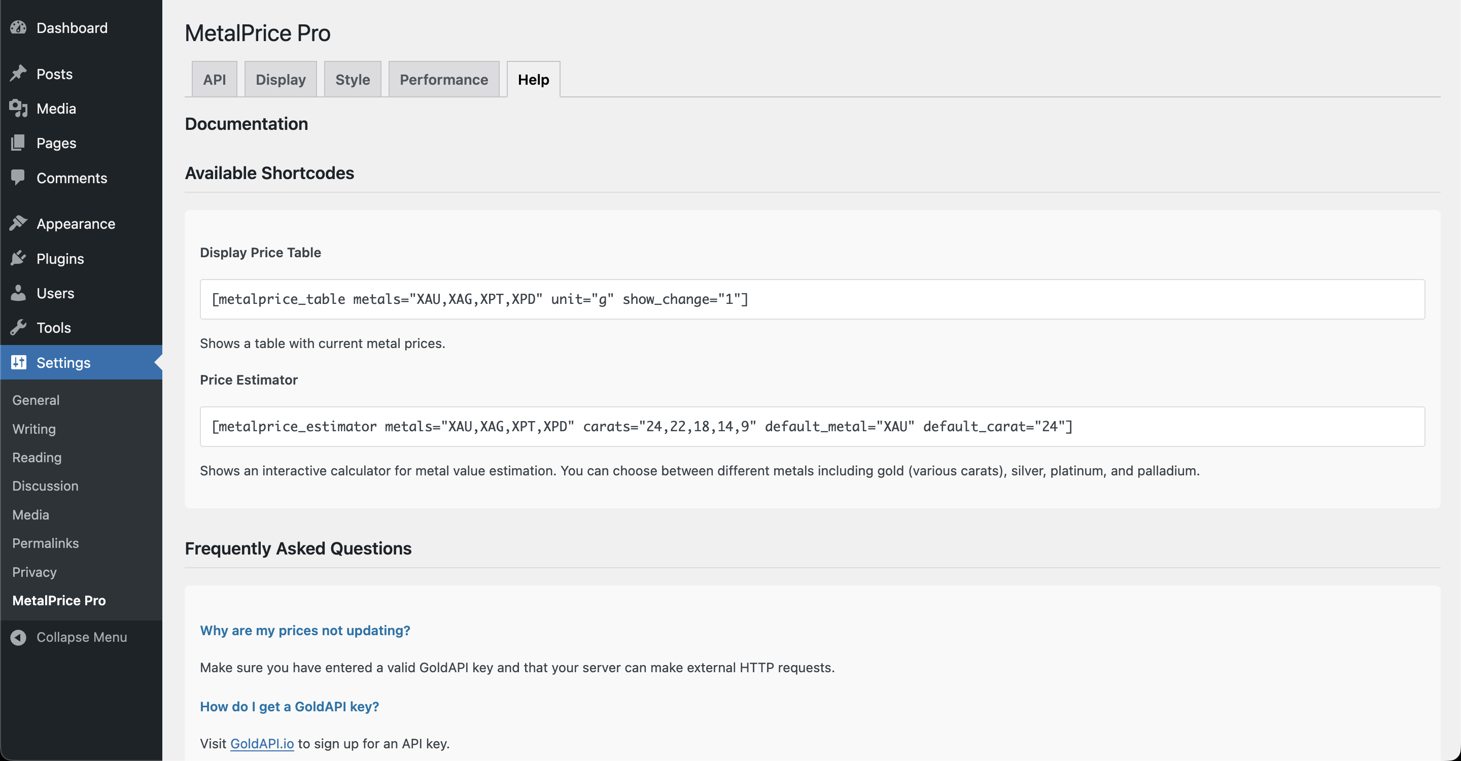 MetalPrice Pro gallery image