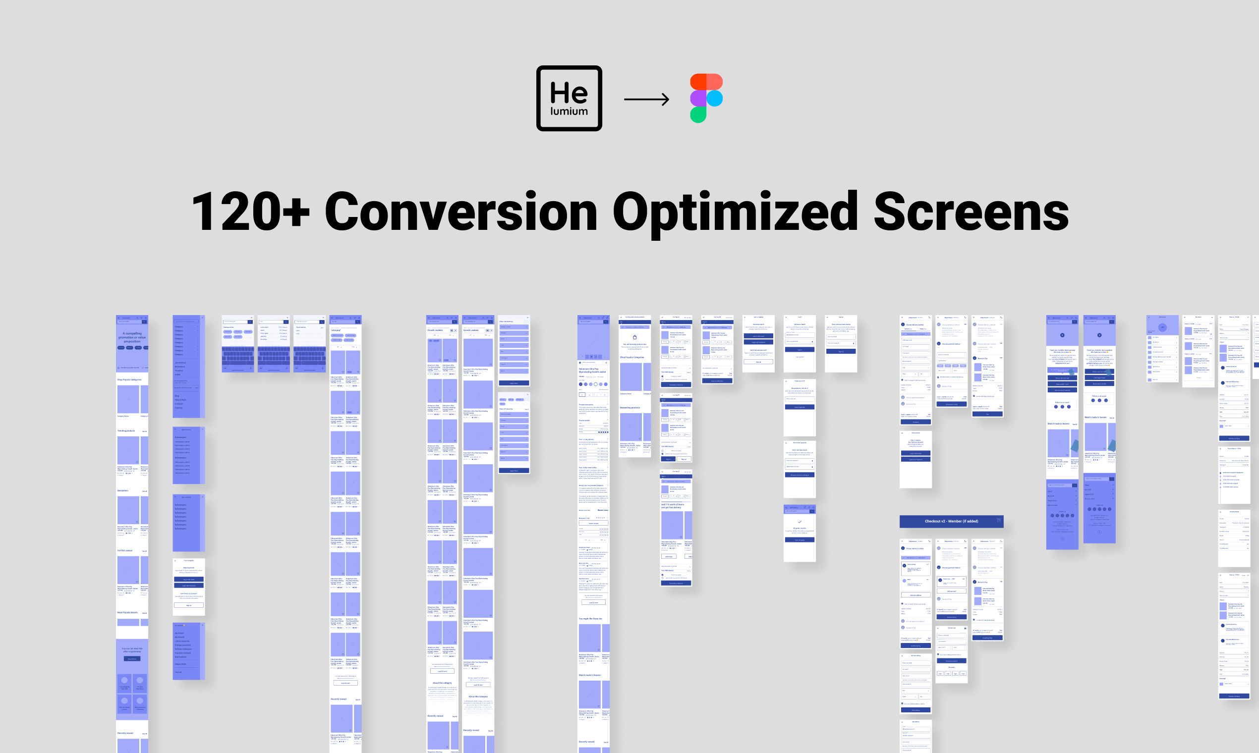 Helumium eCom Design System for Figma gallery image