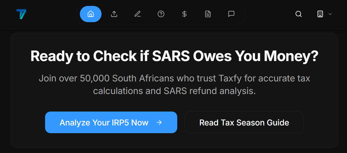 Taxfy screenshot 1