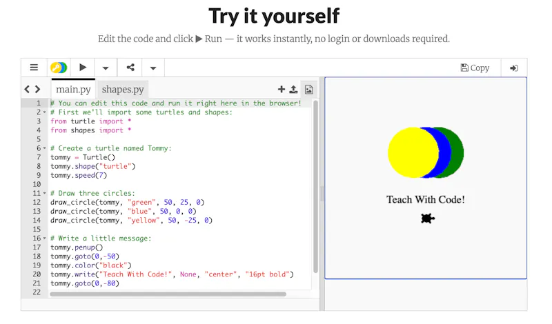 Trinket.io now openSource!  screenshot 3