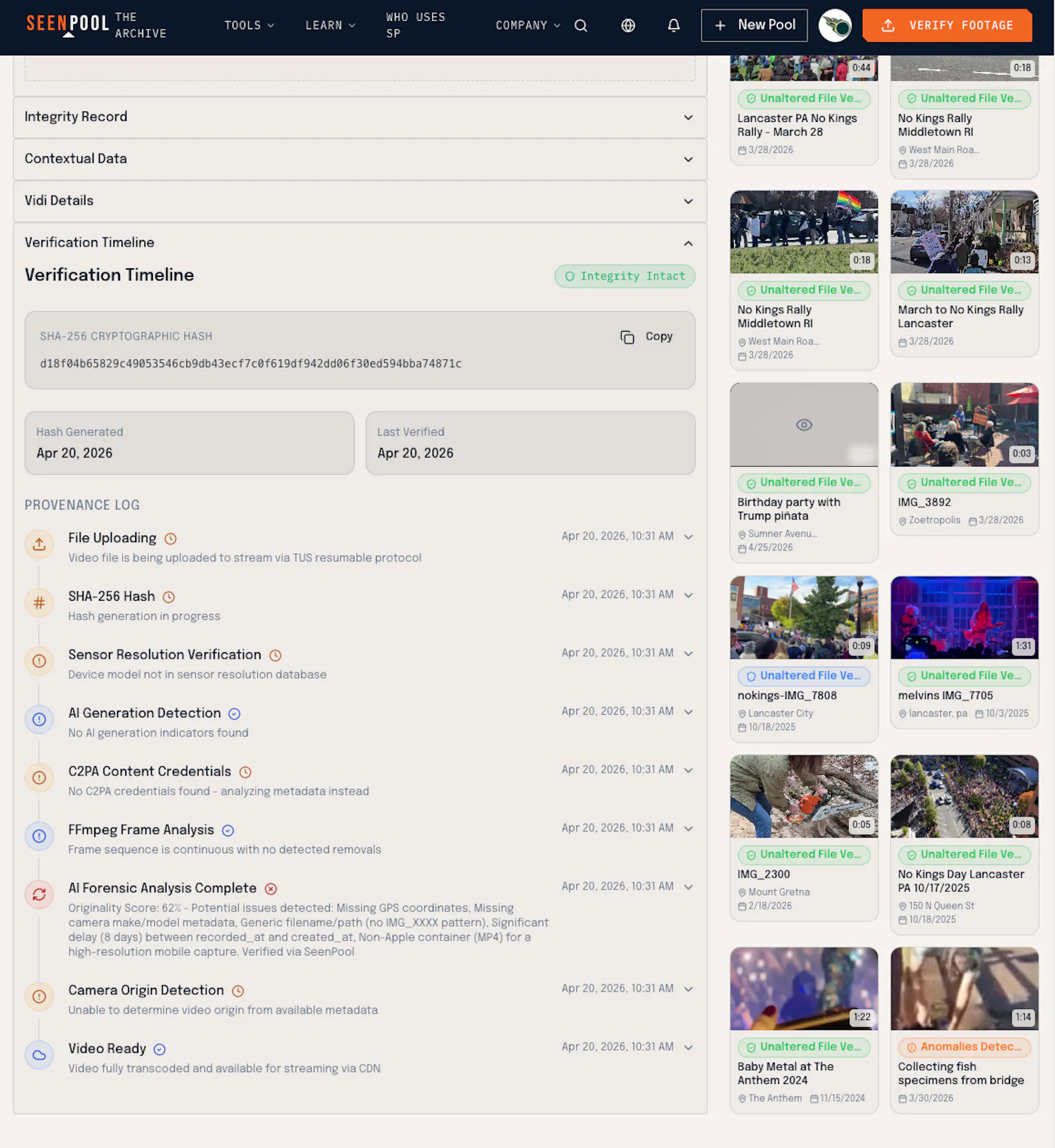 SeenPool screenshot 5