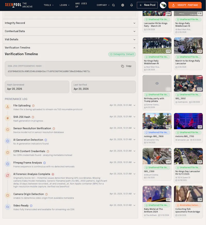 SeenPool screenshot 5