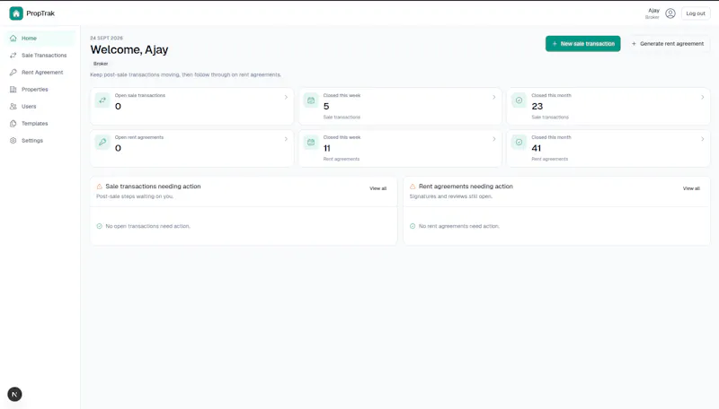 PropTrak screenshot 2