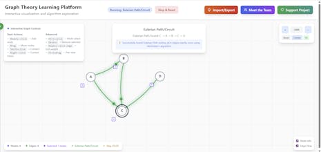 Graph Theory Learning Platform gallery image