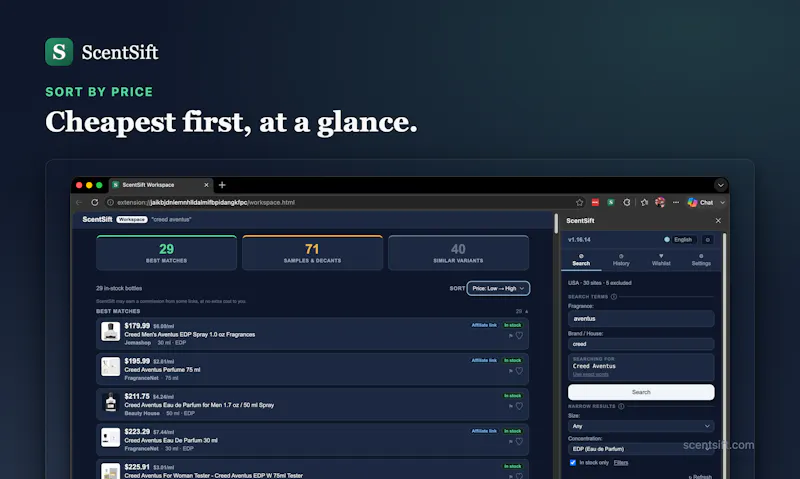 ScentSift screenshot 2