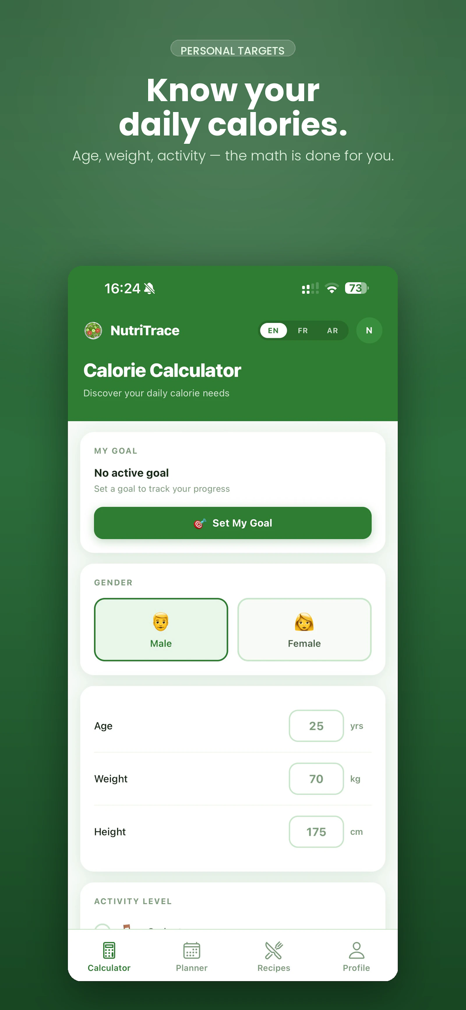NutriTrace App screenshot 4