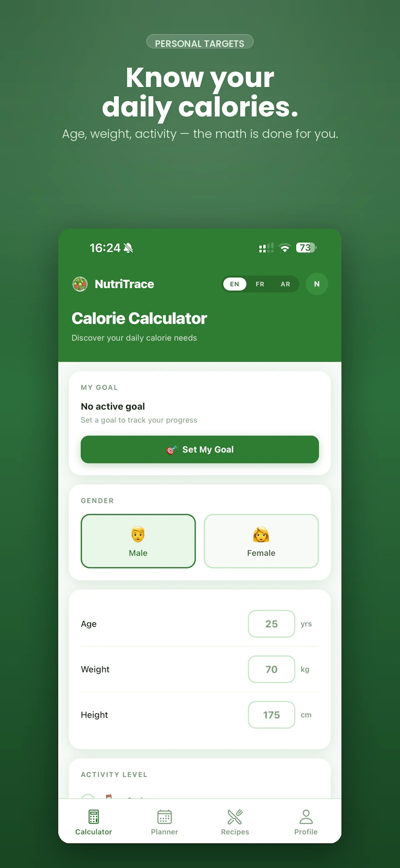 NutriTrace App screenshot 4