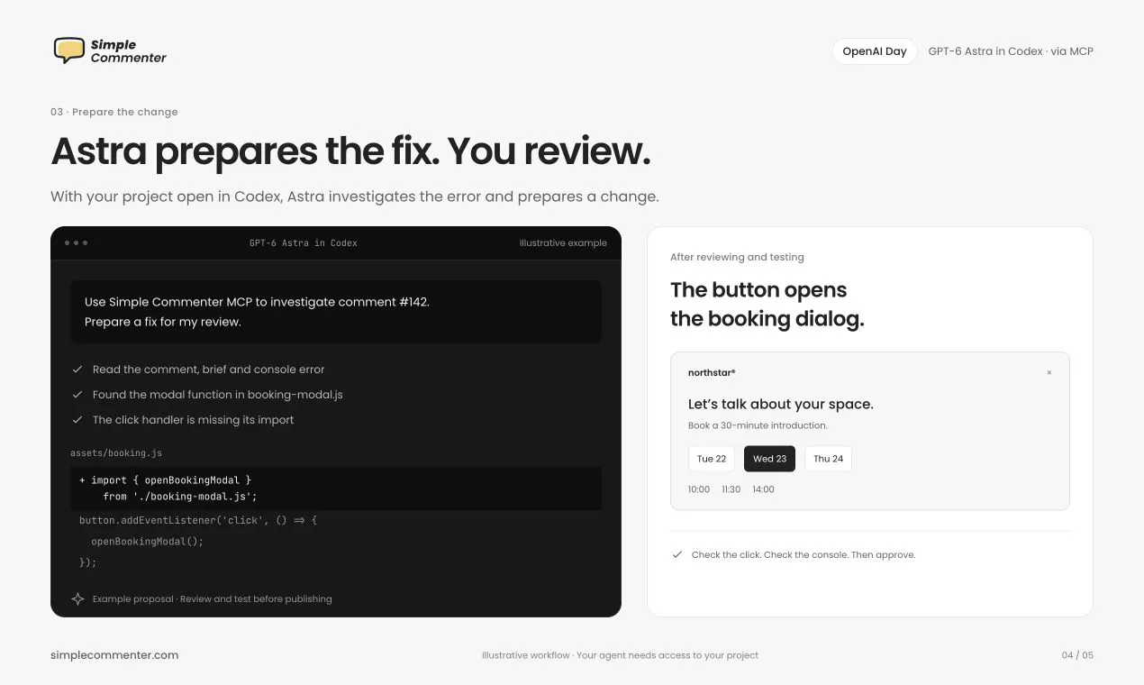 Simple Commenter AI gallery image