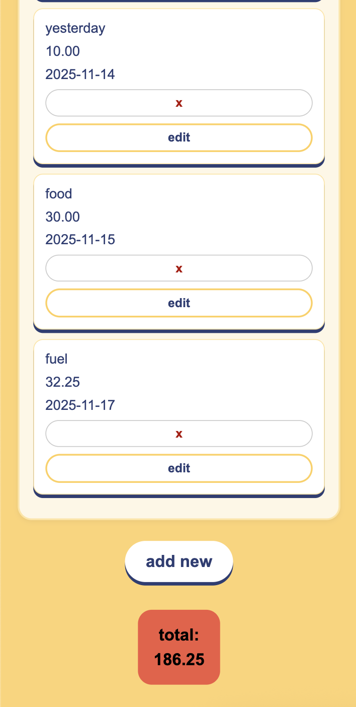 feather budget - Screenshot 2 showing product features and functionality