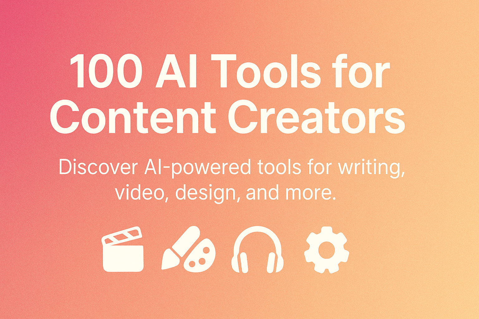 AI Tools for Content Creators gallery image