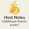 Host Notes for Clubhouse