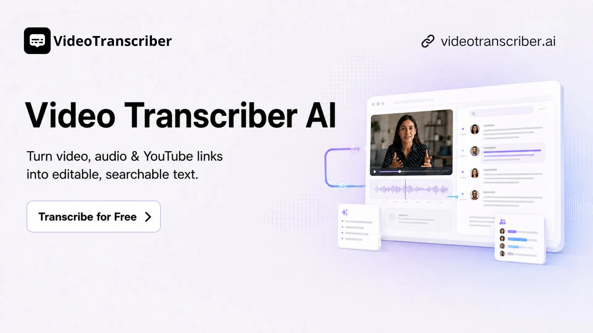 Video Transcriber AI gallery image