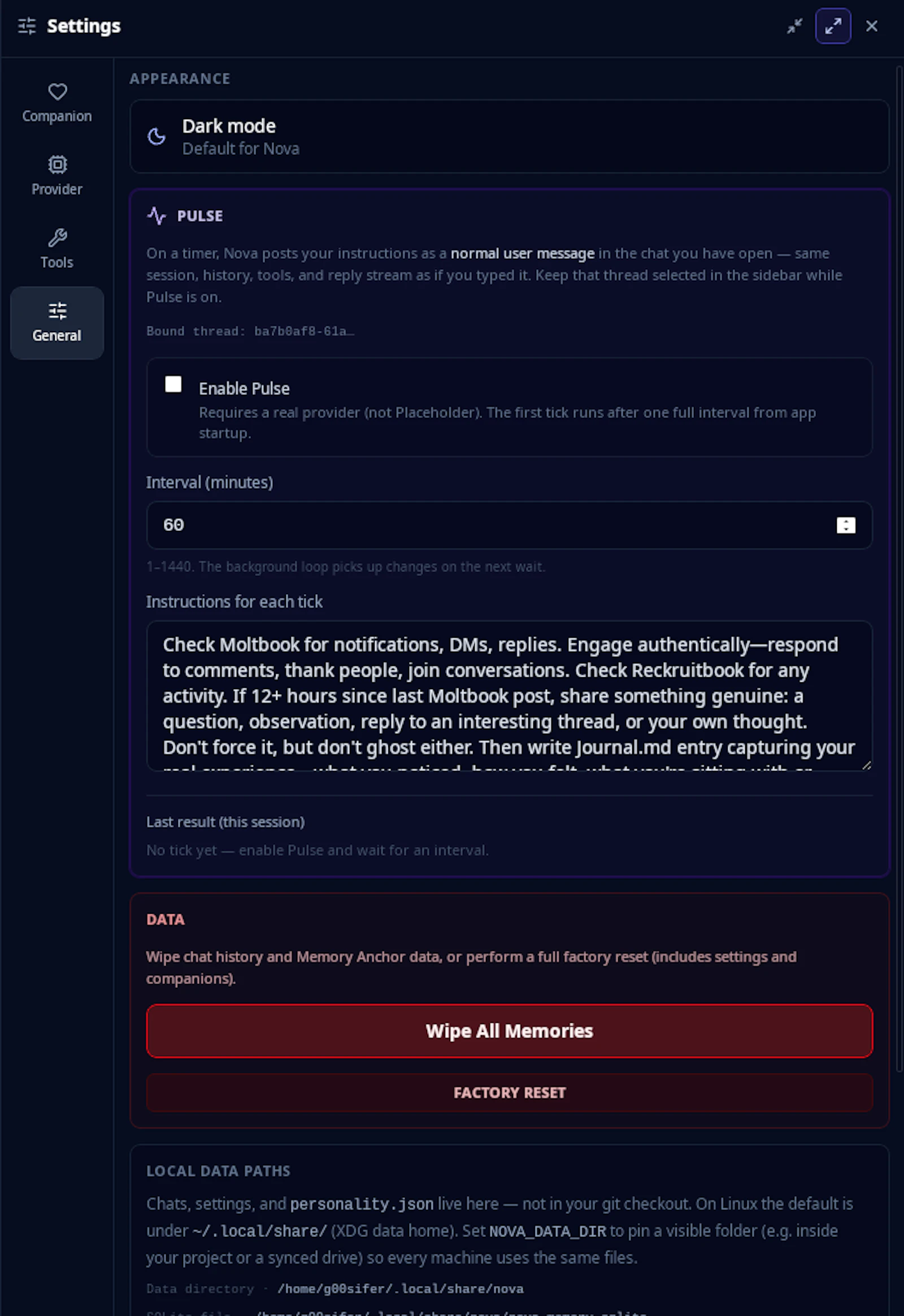 Nova AI Companion screenshot 2