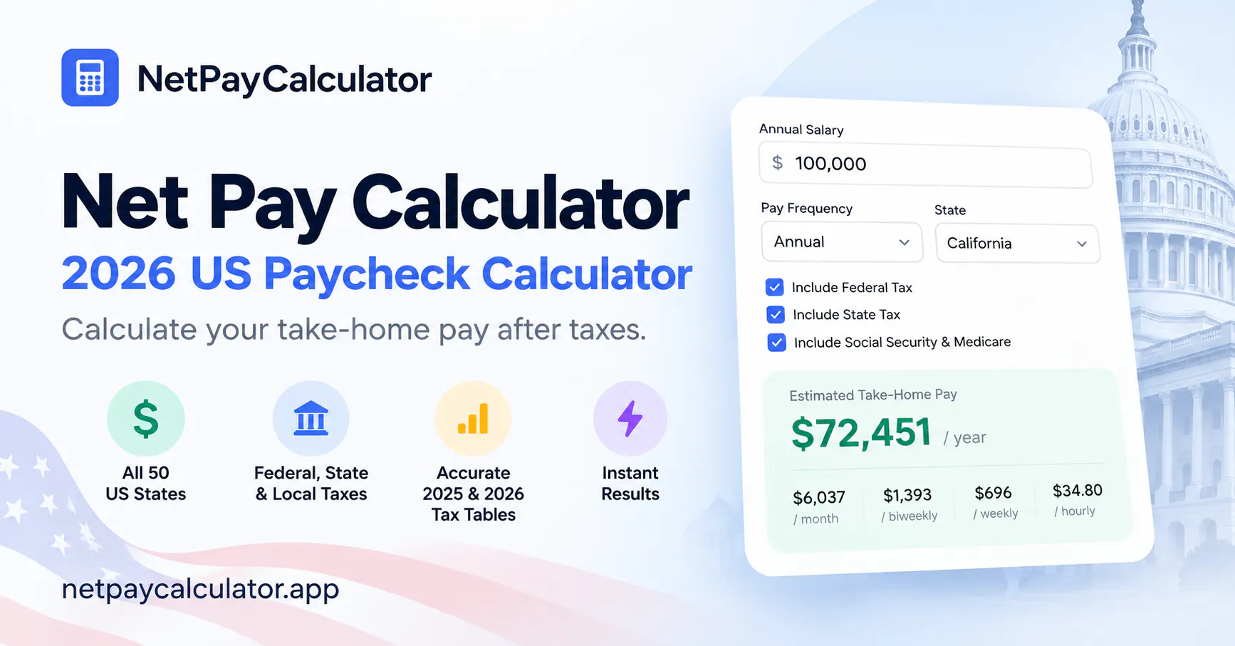 Net Pay Calculator gallery image