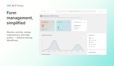 WP AI Forms gallery image