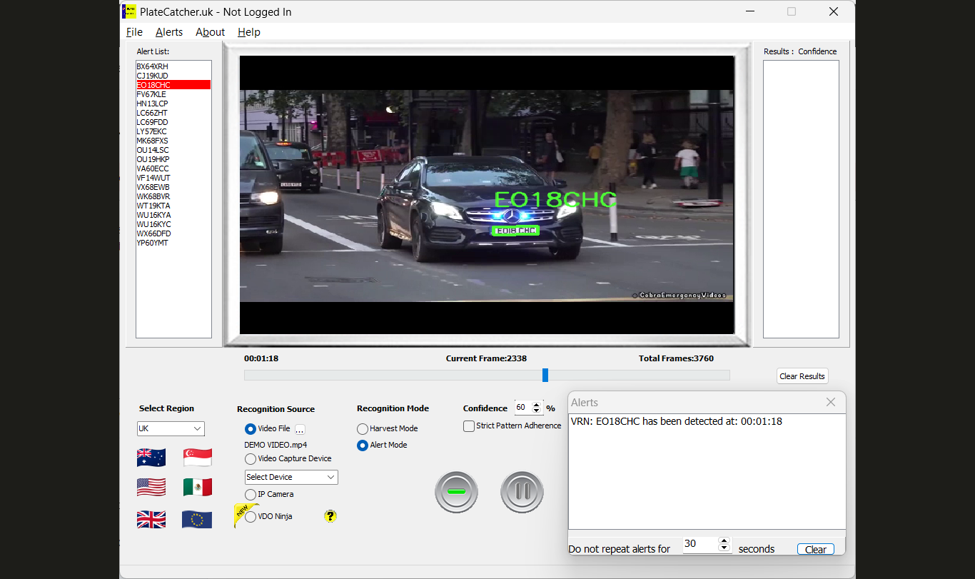 Platecatcher - Riconoscimento automatico della targa - Eventi personalizzabili media 2