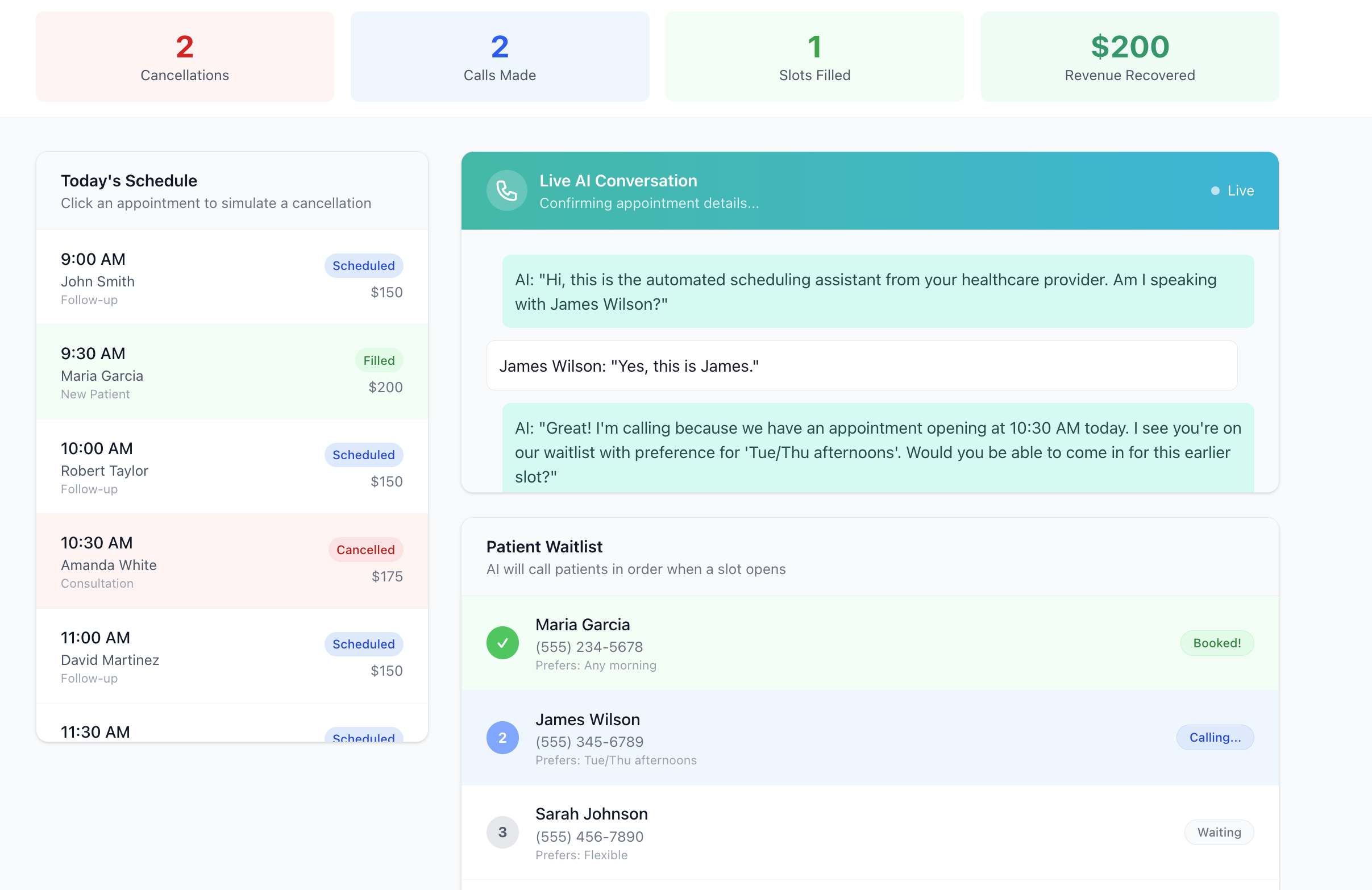 Patient Waitlist Management gallery image
