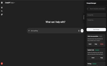 ChatGPT Prompt Manager gallery image