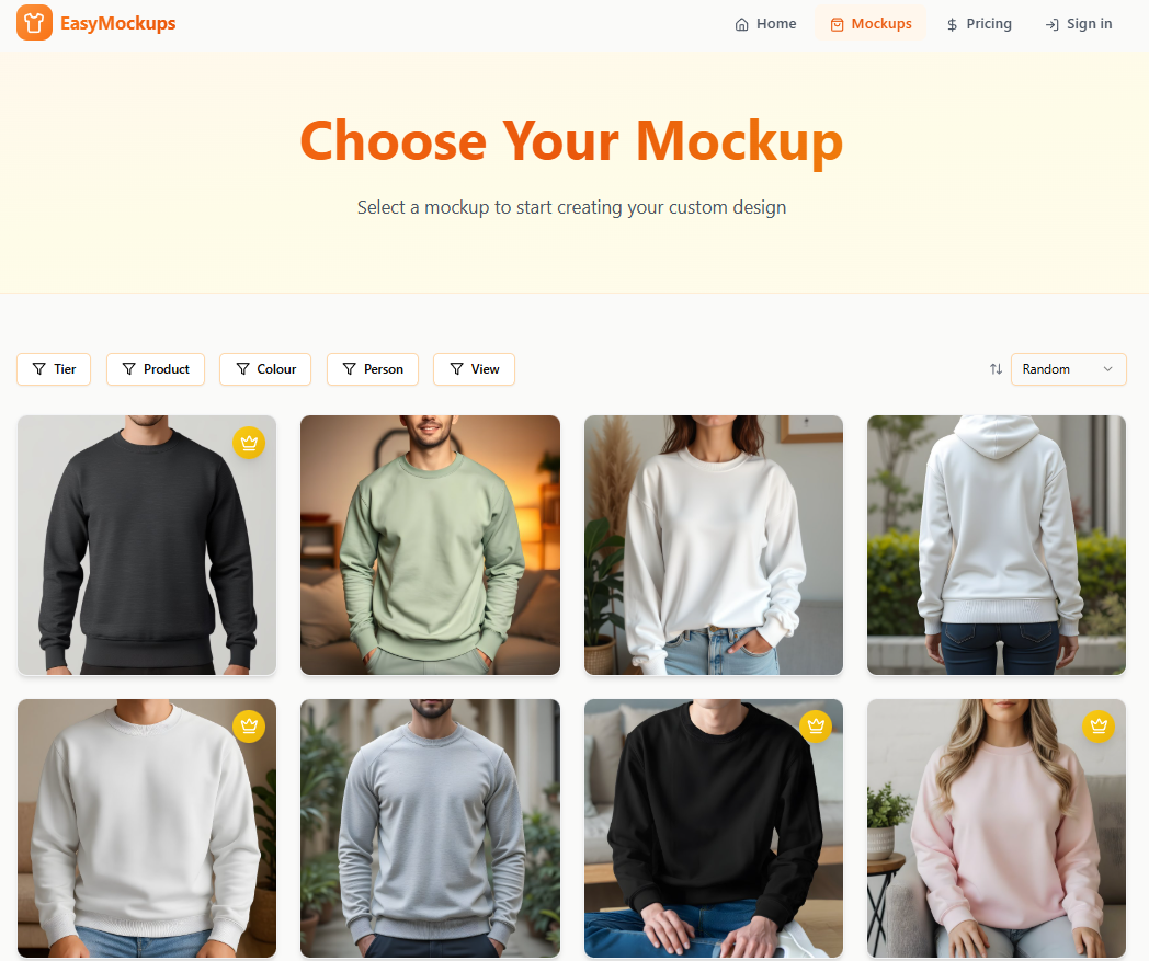 EasyMockups gallery image