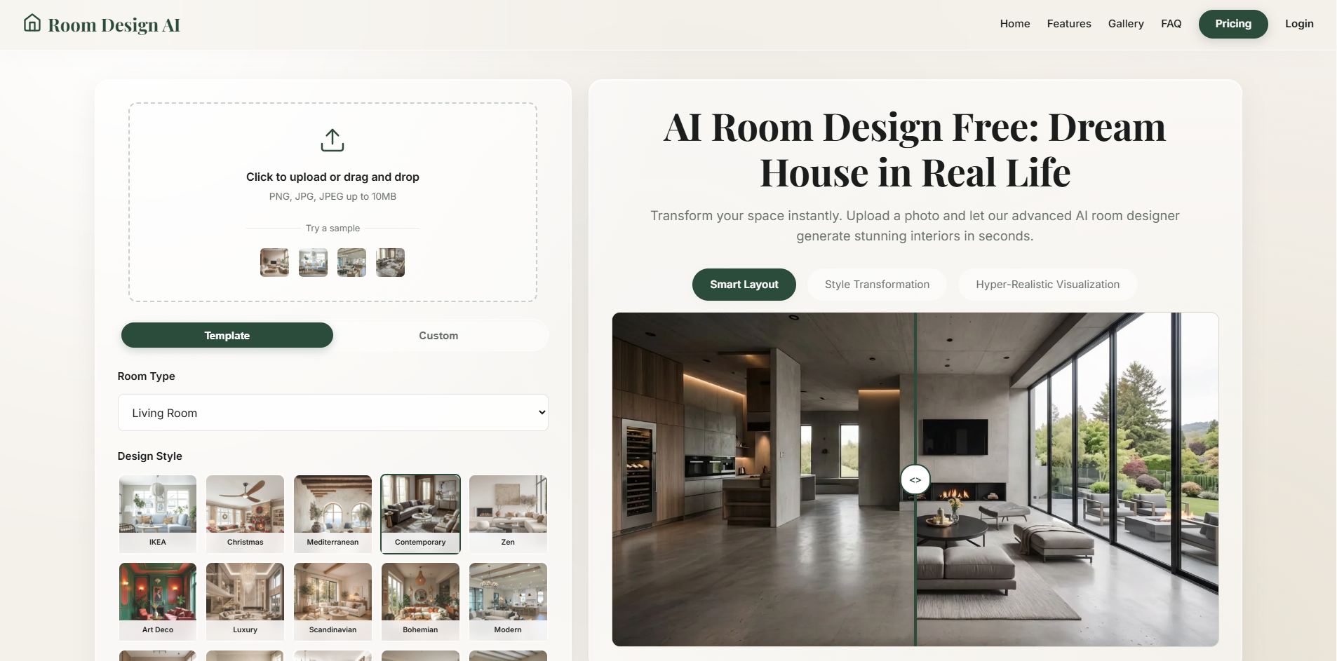 AI Room Design gallery image