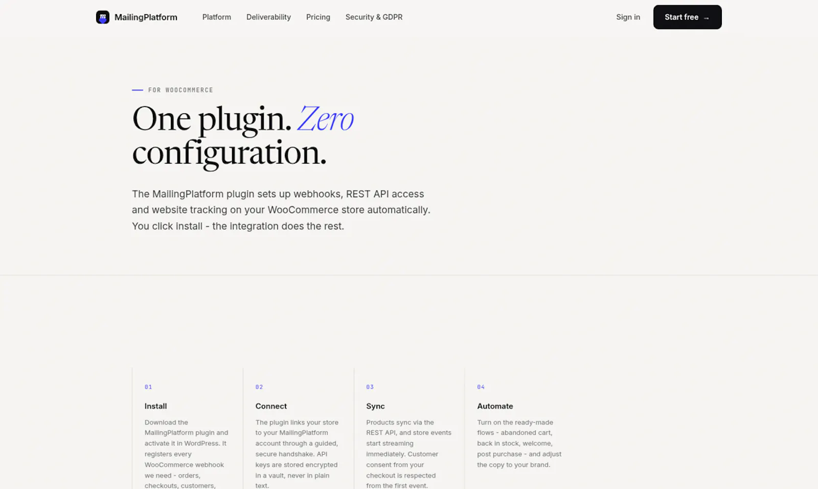 MailingPlatform screenshot 3