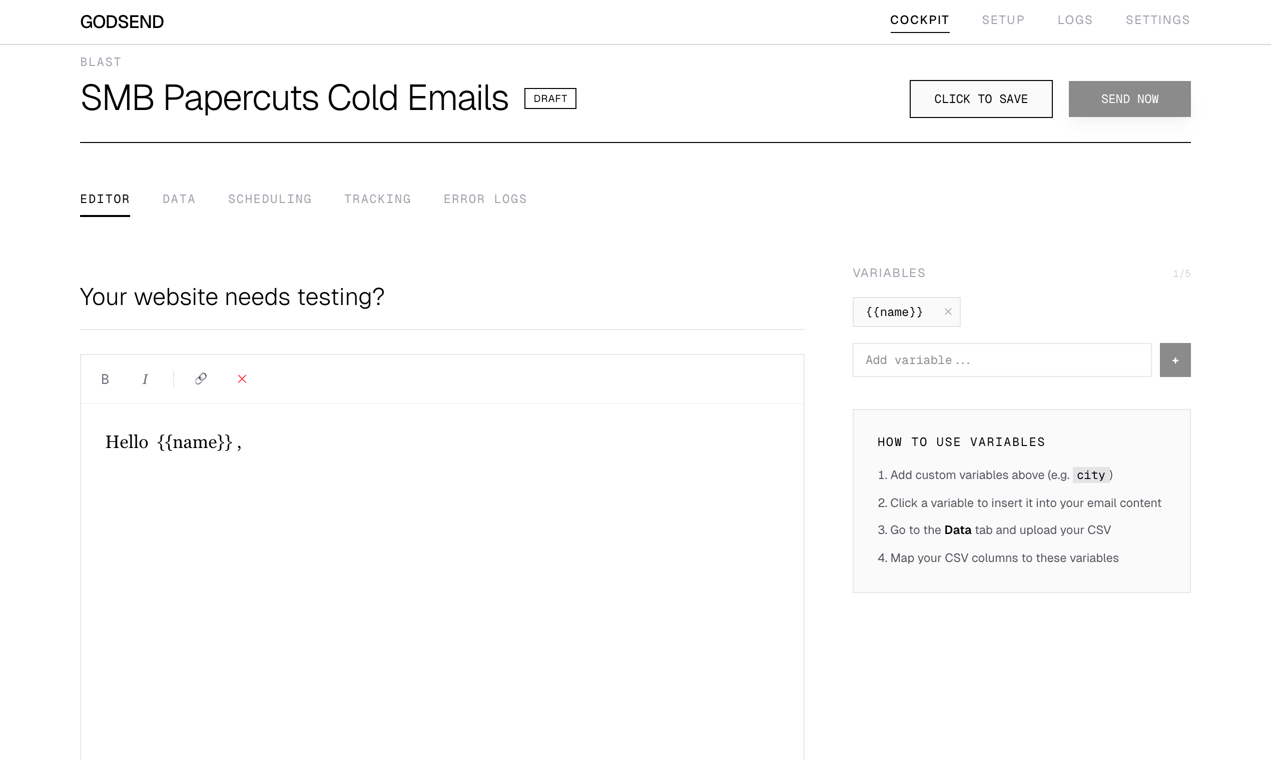 Godsend gallery image
