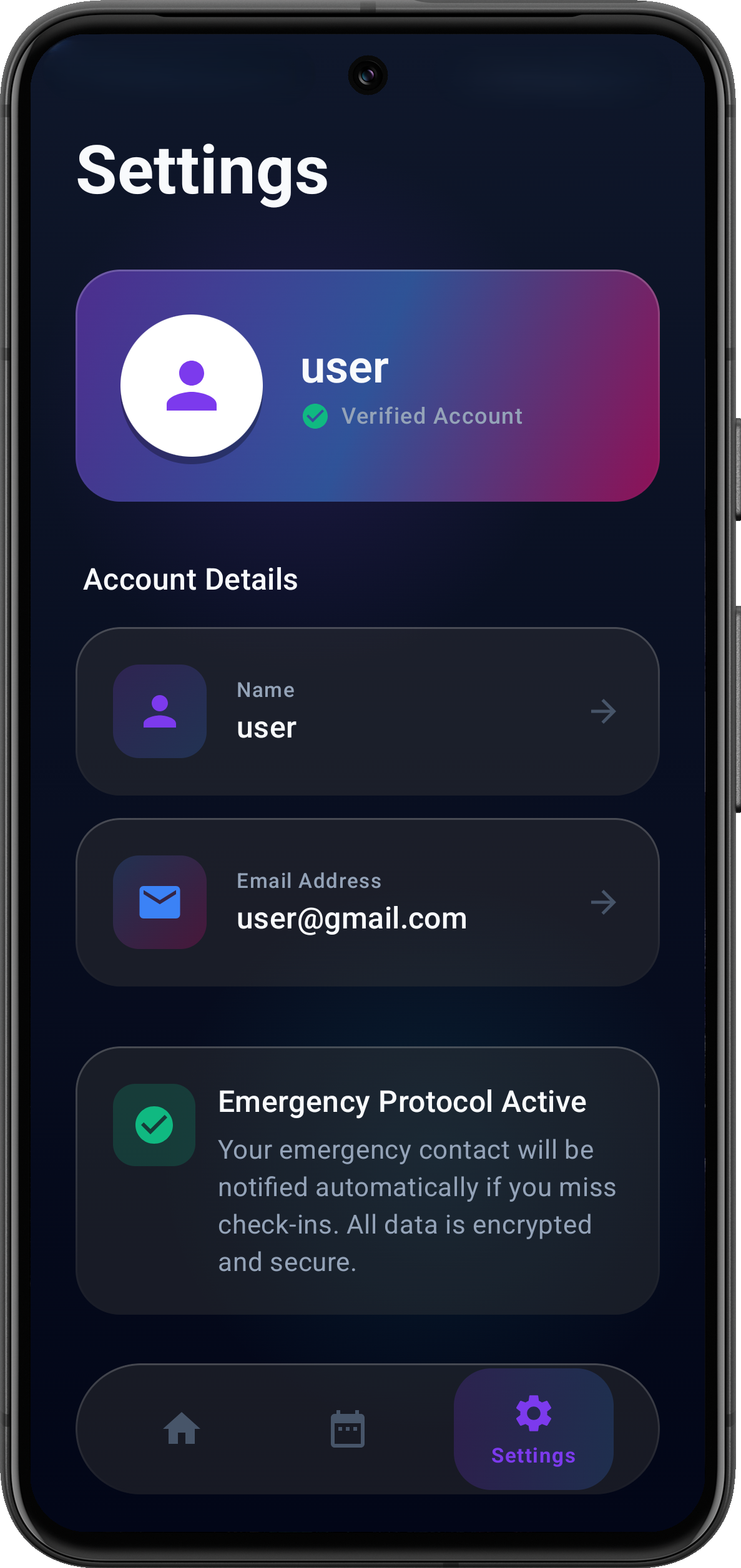SafeTap: Safety Check-In & SOS gallery image