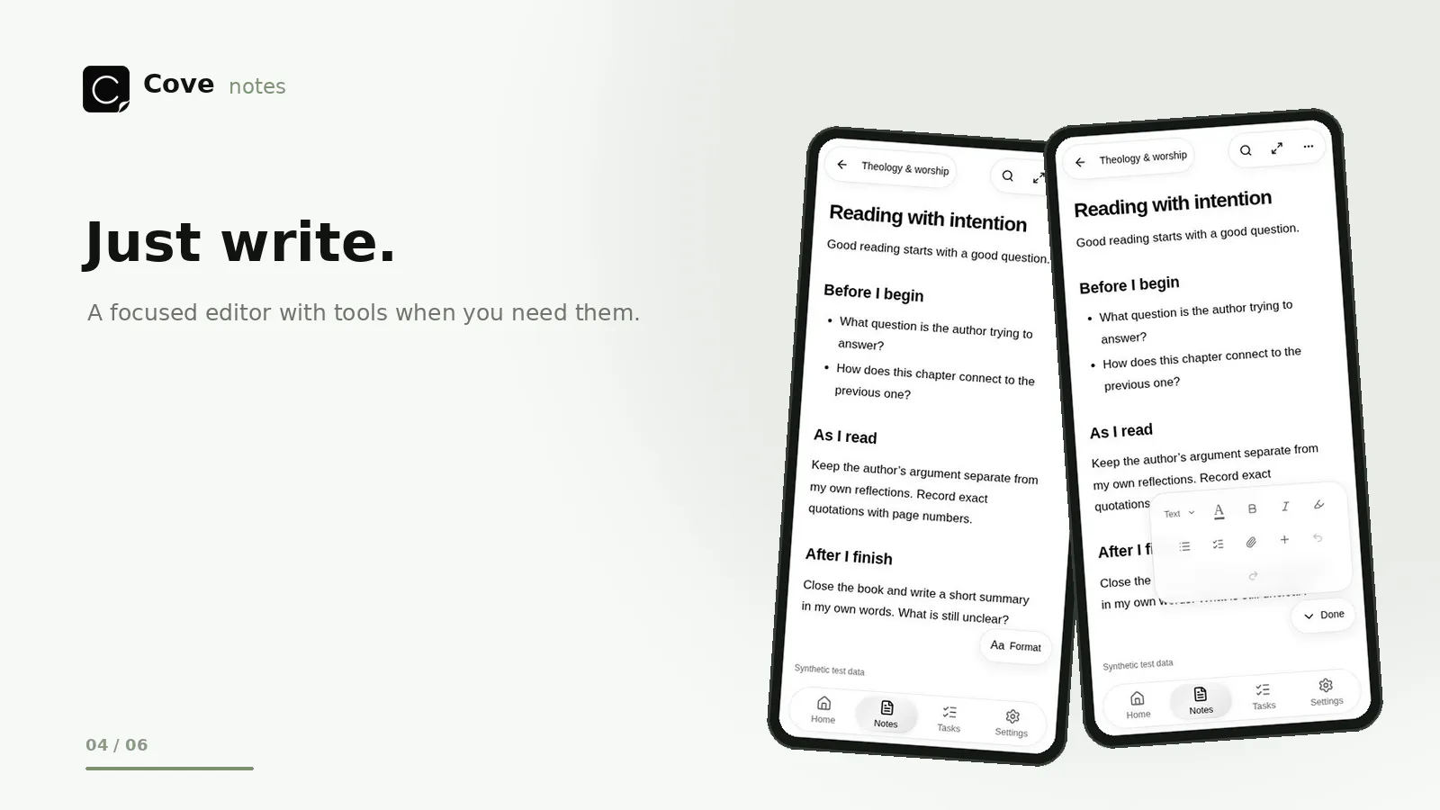 Cove Notes screenshot 5