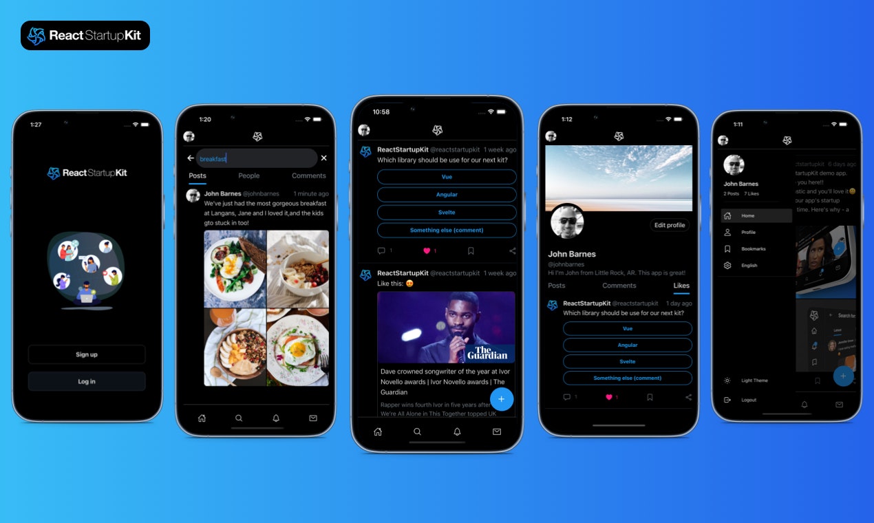 ReactStartupkit - डेस्कटॉप और मोबाइल ऐप्स के निर्माण के लिए कोडबेस को जल्दी से प्रतिक्रिया दें मीडिया 2