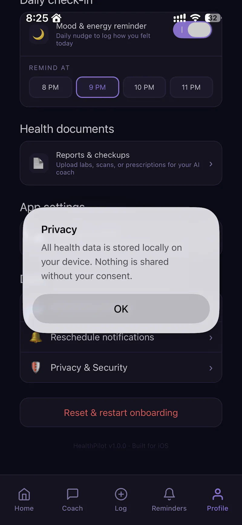 HealthPilot screenshot 6