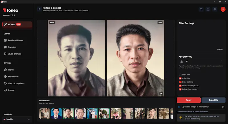 Foneo - AI Photo Editor screenshot 3