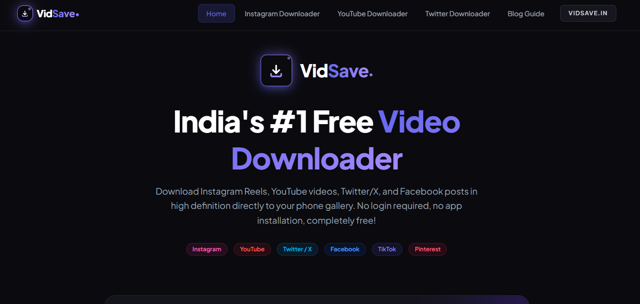 VidSave gallery image