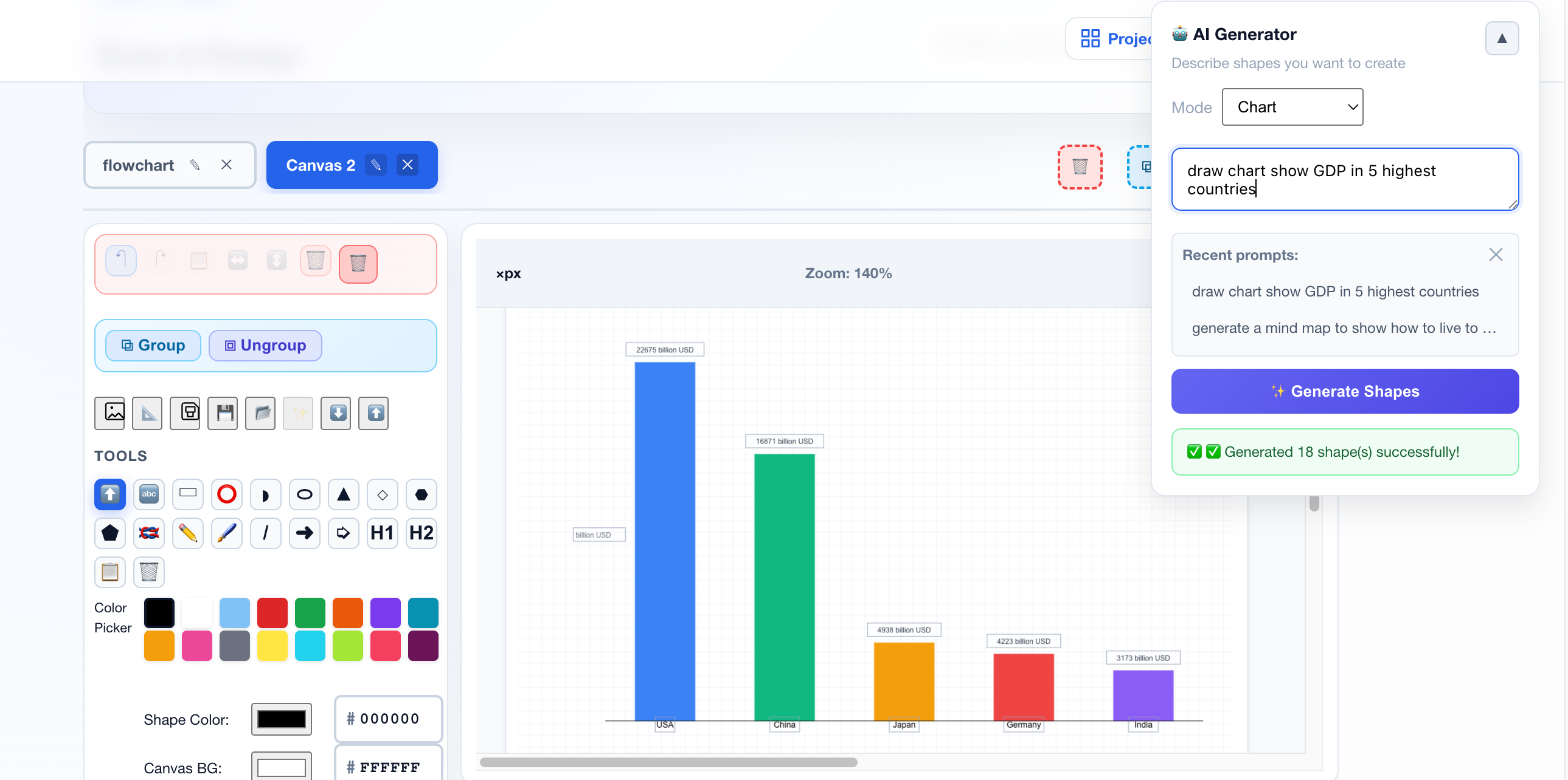 Vizz Idea - Screenshot 4 showing product features and functionality
