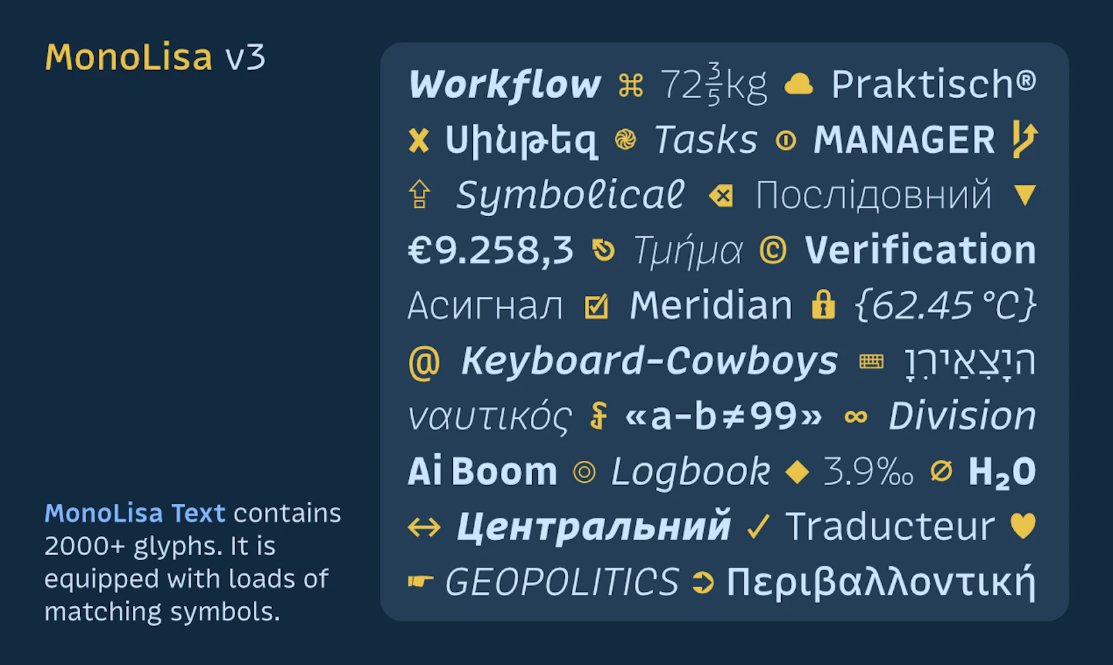 MonoLisa v3 screenshot 3