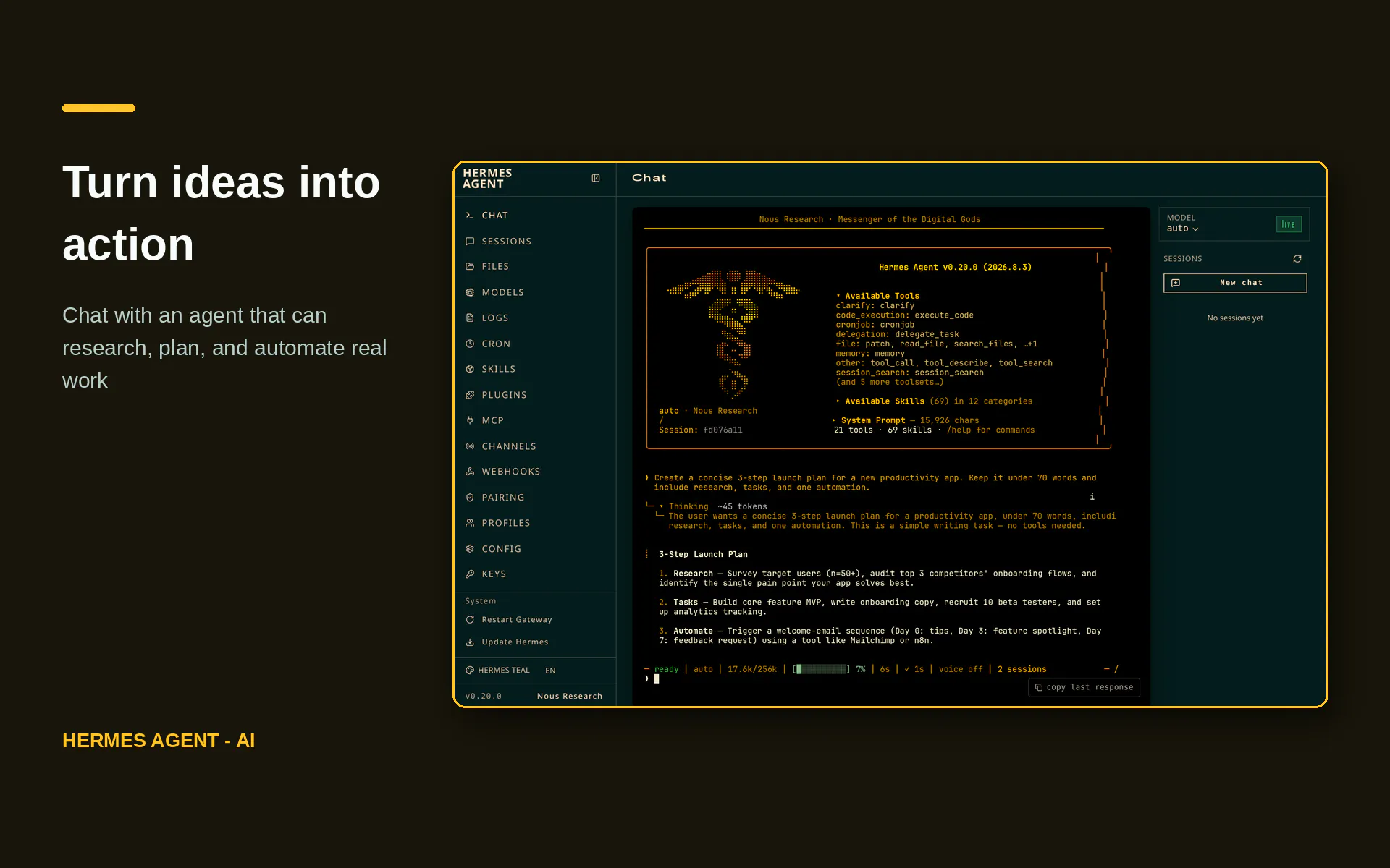 Hermes Agent - AI gallery image